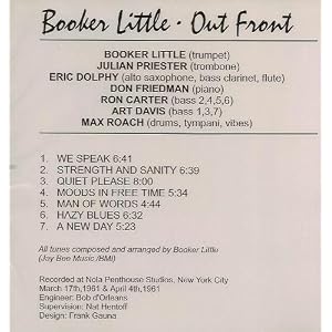 ... by Booker Little, Julian Priester, Eric Dolphy, Don Friedman, and Ron Carter (Audio CD)