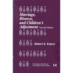 Marriage, Divorce, and Children's Adjustment (Developmental Clinical Psychology and Psychiatry)
