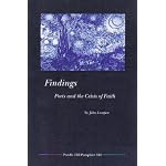 Findings: Poets and the crisis of faith (Pendle Hill pamphlet) book cover