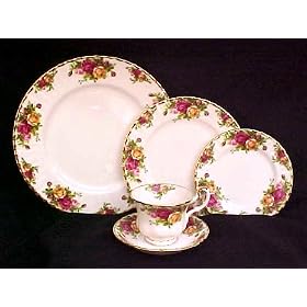 Royal Albert Old Country Roses 20-Piece Dinnerware Set, Service for 4 by Royal