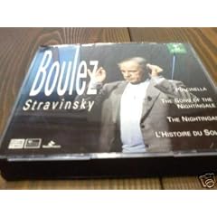 Stravinsky Pulcinella; Rossignol by Michael George, Neil Howlett, Simon Estes, Brindley Sherratt, and Jean-Marie Lamothe