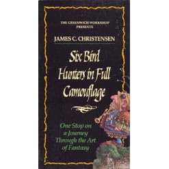 Buy James C. Christensen - Six Bird Hunters in Full Camouflage - One Stop on a Journey Through the Art... now!