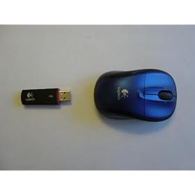 Logitech V220 Cordless Optical Mouse for Notebooks