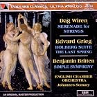 Britten, Grieg and Wiren by Benjamin Britten, Edvard Grieg, Dag Wiren, Johannes Somary, and English Chamber Orchestra