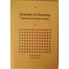 Strategies for Resolving Individual and Family Problems (Counseling)