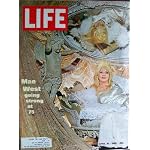 LIFE MAGAZINE   APRIL 18, 1969: Mae West Cover book cover