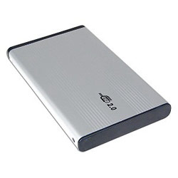 Moving Star 2.5 USB 2.0 HDD Aluminum Enclosure by POWMAX