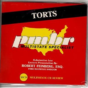 PMBR Multistate CD Review: Torts (PMBR Multistate Specialist)