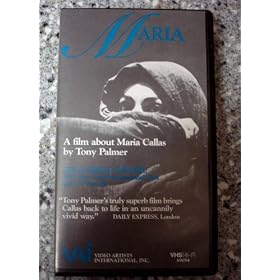 Maria - a film about Maria Callas by Tony Palmer [VHS]