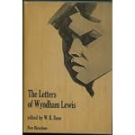 Letters of Wyndham Lewis 1ST Edition book cover