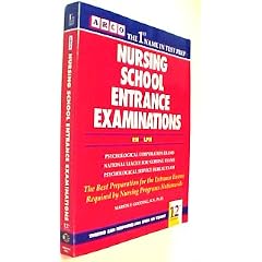 Nursing School Entrance Examinations/Rn Lpn (Arco Master the Nursing & Allied Health Programs Entrance Exams)