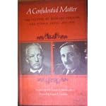 Confidential Matter: The Letters of Richard Strauss and Stefan Zwevg, 1931-1935 book cover
