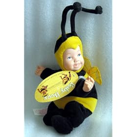 BABY BEES - Bean Filled Collection by Anne Geddes - Baby Bee Doll by Anne Geddes