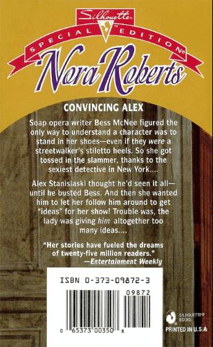 Convincing Alex back cover