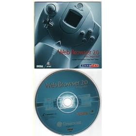 Dreamcast Web Browser 2.0 with SegaNet & full version of Sega Swirl game