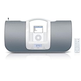 iLuv i552 Portable Audio System with Radio and Dock for iPod