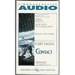 Contact (Read by Jodie Foster_Four Audio Cassette Tape Set)