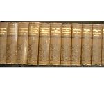 Waverley Novels 12 Volumes: Ivanhoe and the Talisman; Rob Roy and Heart of Midlothian; Black Dwarf, Old Mortality and Quentin Durward; Fortunes of Nigel and Count Robert of Paris; Guy Mannering and Anne of Geierstein; & other vols.. (Kenilworth & St. Rona book cover