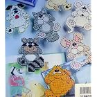 Plastic Canvas, Paws Here Bookmarks: 14 Place Keeping Critters (Annie's Attic #871932) by Debbie Tabor
