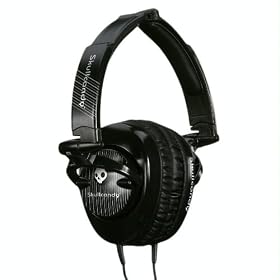 discount Skullcandy SCS-SCBP3.5 Skullcrushers Subwoofer Stereo Pinstripe Headphones