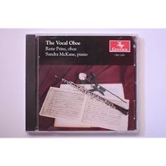 The Vocal Oboe / Rene Prins (Centaur)