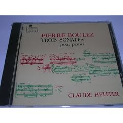 Boulez: Sonatas for Piano