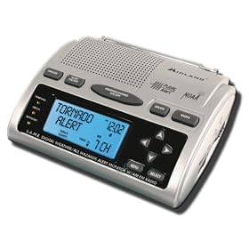 MIDLAND WR300 Weather Radio with Clock and Alarm