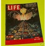LIFE Magazine / July 5, 1954 / Cover: Famous cartoonist takes look at America book cover