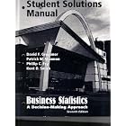 Student Solutions Manual for Business Statistics: Decision Making and Student CD Package by  David F. Groebner