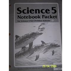 Science 5 for Christian Schools Notebook Packet