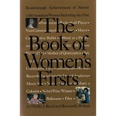 The Book of Women's Firsts: Breakthrough Achievements of Almost 1,000 American Women