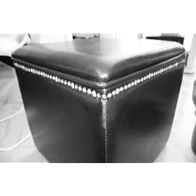Global Distinctions Nailhead Ottoman Set