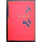 Click here to buy The mathematics of matrices; a first book of matrix theory and linear algebra, by Philip... by  Philip J. Davis.