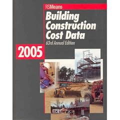 Building Construction Cost Data 2005 (Means Building Construction Cost Data)