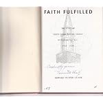 Faith fulfilled: The story of Chevy Chase Baptist Church of Washington, D.C., 1923-1956 book cover