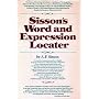 Sisson's Word and Expression Locater by A.F. Sisson