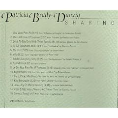 Sharing RARE by Patricia Brady-Danzig (Audio CD - 1999)