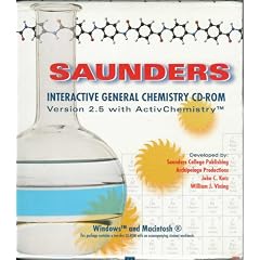 Saunders Interactive General Chemistry Cd-Rom: Version 2.5 With Activchemistry