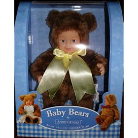Click here to buy Anne Geddes Baby Bears Bean Filled Collection by Anne Geddes.