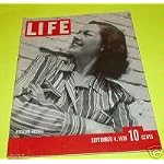 Life Magazine September 4, 1939 -- Cover: Rosalind Russell book cover