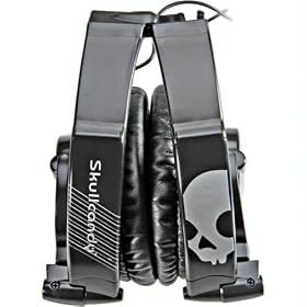 Skullcandy SCS-SCBP3.5 Skullcrushers Subwoofer Stereo Pinstripe Headphones on sale