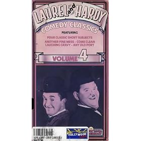 Laurel and Hardy Comedy Classics, Vol. 4 - Another Fine Mess, Come Clean, Laughing Gravy, Any Old Port [VHS]