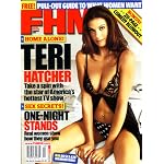 FHM, February 2005 (For Him Magazine) Teri Hatcher Cover and Pictorial, Kristi Leskinen and Courtney Hansen pictorials, Ladies Confidential, One Night Stands book cover