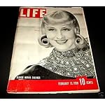 Life Magazine February 13, 1939 -- Cover: Blonde Norma Shearer book cover