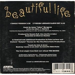 Beautiful Life by Ace of Base (Audio CD - 1995) - Single