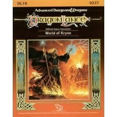 The World of Krynn, Dl16 (Advanced Dungeons & Dragons Dragonlance Accessory)