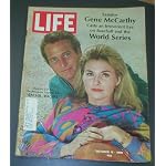 LIFE MAGAZINE OCTOBER 18, 1968   ON COVER; RACHEL AND PAUL NEWMAN,  SENATOR GENE   McCARTHY, WORLD SERIES book cover