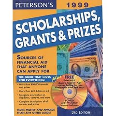 Peterson's 1999 Scholarships, Grants & Prizes (3rd Edition. Includes CD-Rom)