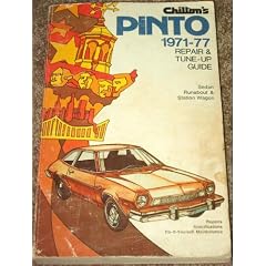 Chilton's repair and tune-up guide, Pinto 1971-77