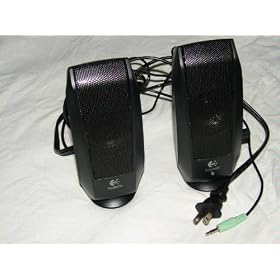 Logitech S120 2.0 Multimedia Speakers (Black)